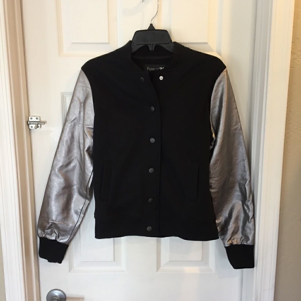 Forever 21 Snap Button Jacket